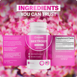 Beetroot 60 Caps - Presión Arterial Saludable y Circulación Natural - Un Aporte de Energía