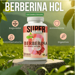 Berberina 150 Cápsulas- Cápsulas de Equilibrio de la Glucosa y Prevención Diabética con Canela y Cúrcuma + Envio Gratis