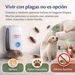 Repelente Ultrasónico/ La forma más segura de proteger tu hogar 2x1