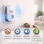 Repelente Ultrasónico/ La forma más segura de proteger tu hogar 2x1