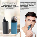✨ Cortapelos de Nariz, Orejas y Cejas Recargable – Trimmer Portátil 3 en 1 Preciso y Seguro💈