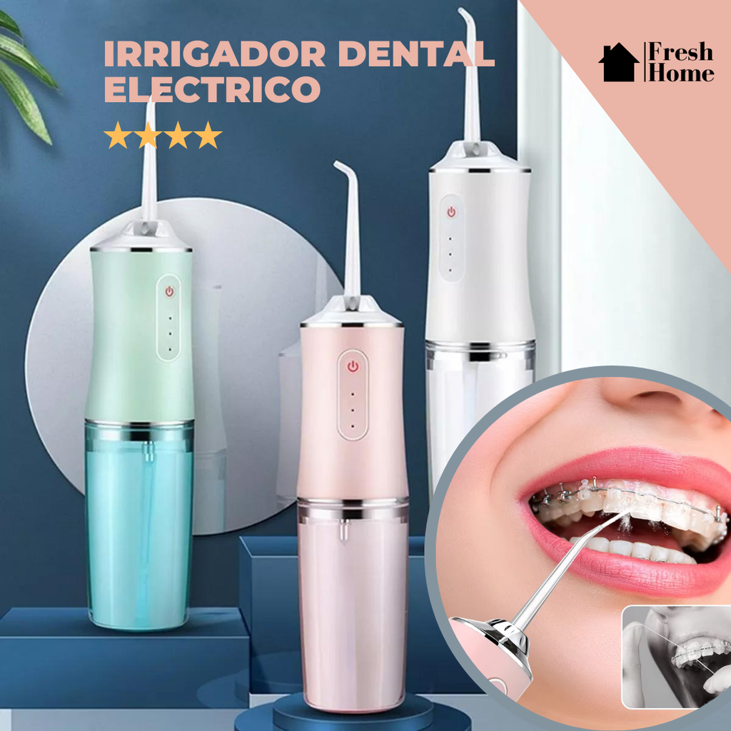 HydroSmile - LIMPIADOR IRRIGADOR DENTAL ELECTRICO - COLOR ALEATOREO