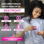 Beetroot 60 Caps - Presión Arterial Saludable y Circulación Natural - Un Aporte de Energía