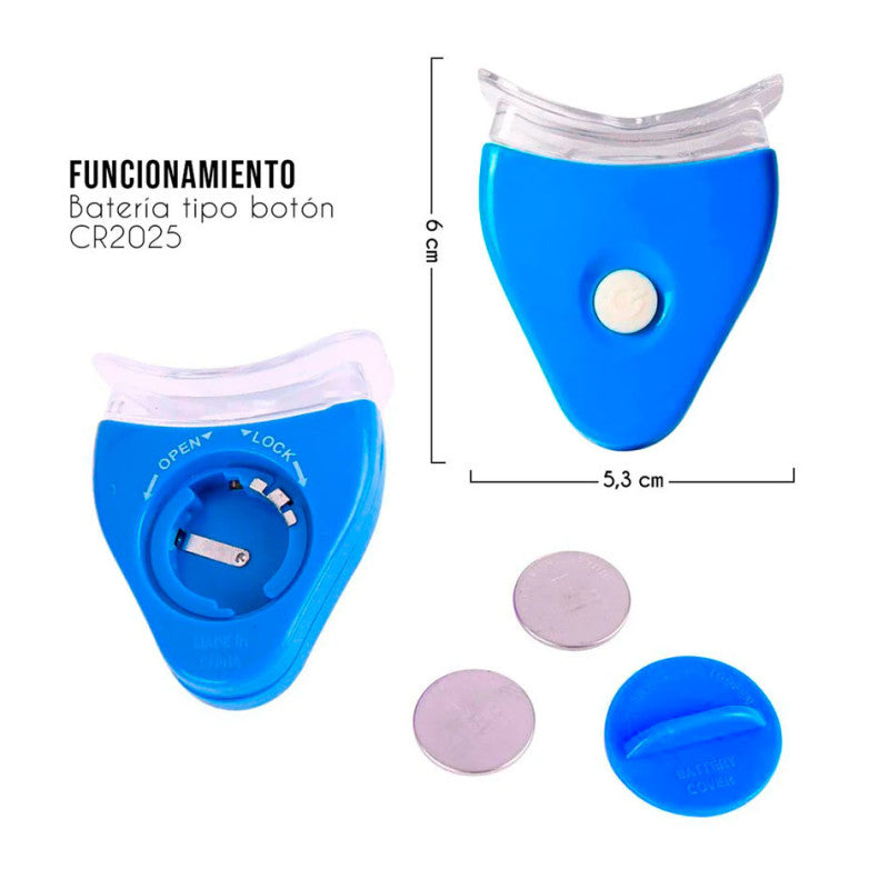 Kit Blanqueamiento Dental White Ligth - 10 Minutos