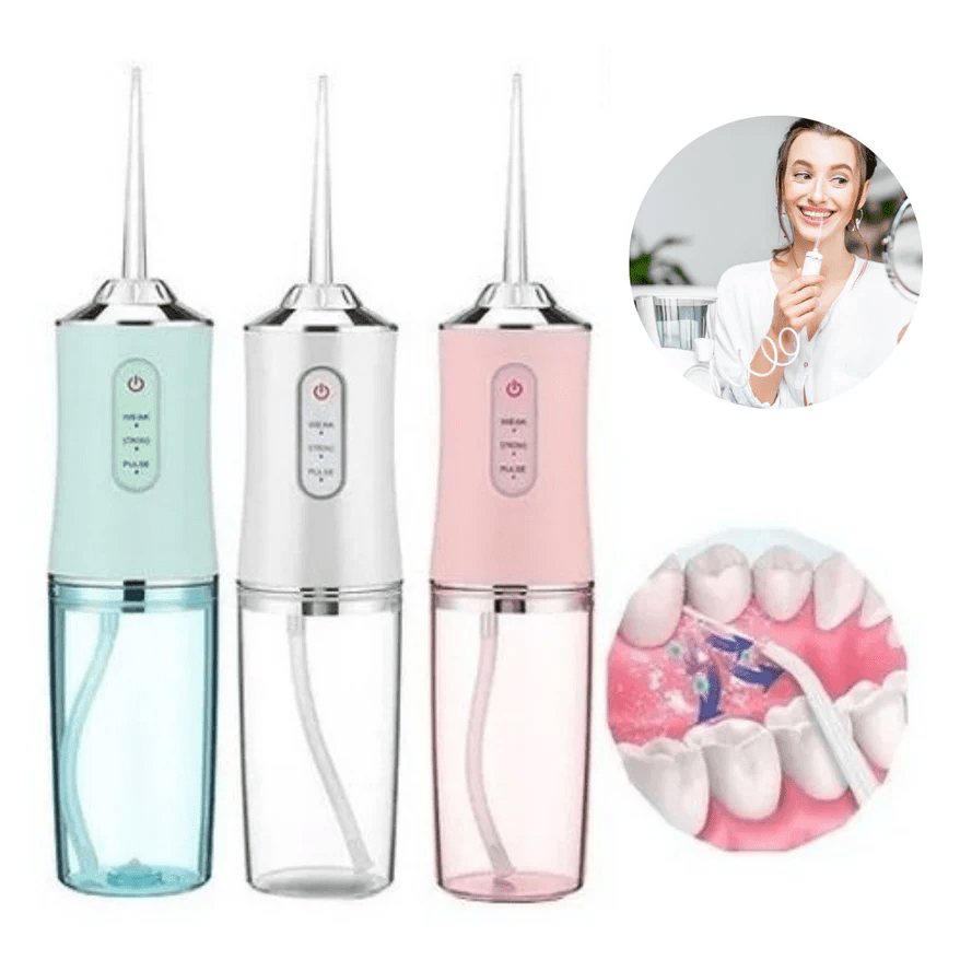 HydroSmile - LIMPIADOR IRRIGADOR DENTAL ELECTRICO - COLOR ALEATOREO