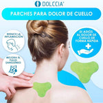 PARCHES NATURALES PARA EL DOLOR DE CUELLO DOLCCIA ® 1 PACK DE 12 PARCHES